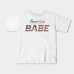 America Babe Kids T-Shirt